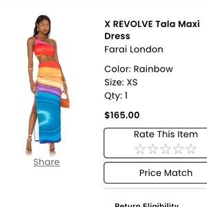 Farai London maxi skirt and top set